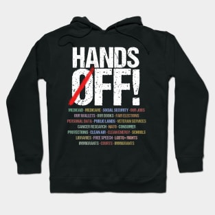 Hands Off Protest Hoodie